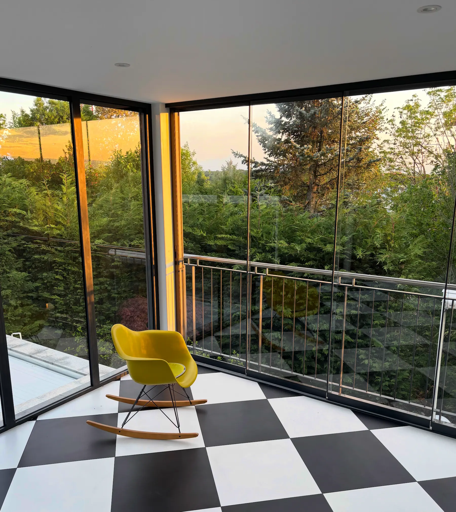 Jardin d’hiver conçu par Sáez Architecte au Mont-sur-Lausanne